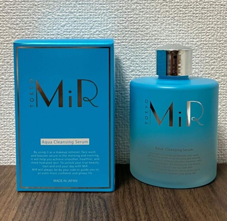 MiR アクアクレンジングセラムの編集部レビュー写真1