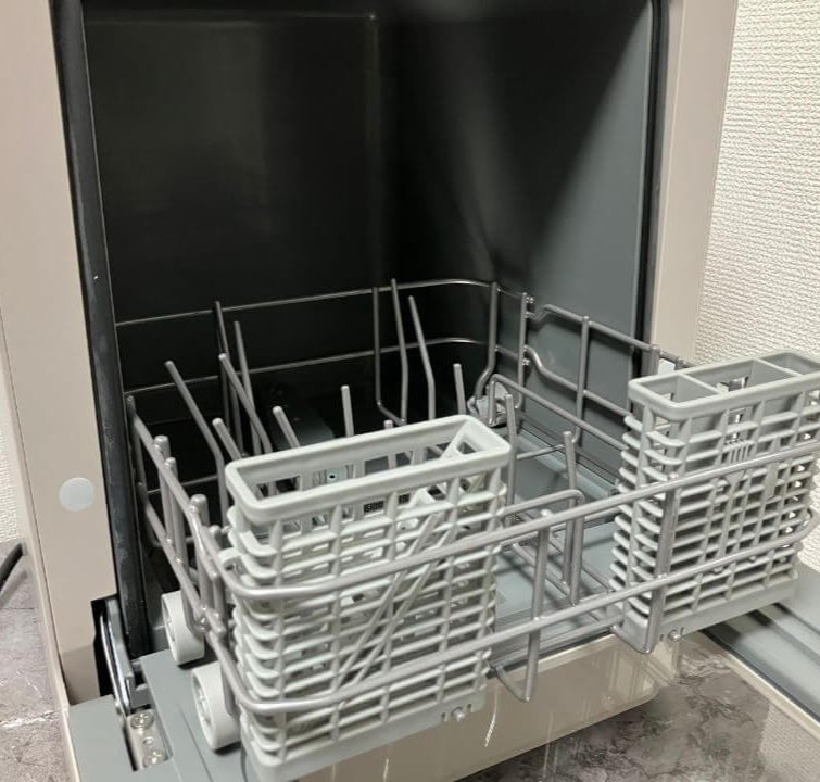 サンコー食洗機 ラクアmini colorの編集部レビュー写真1