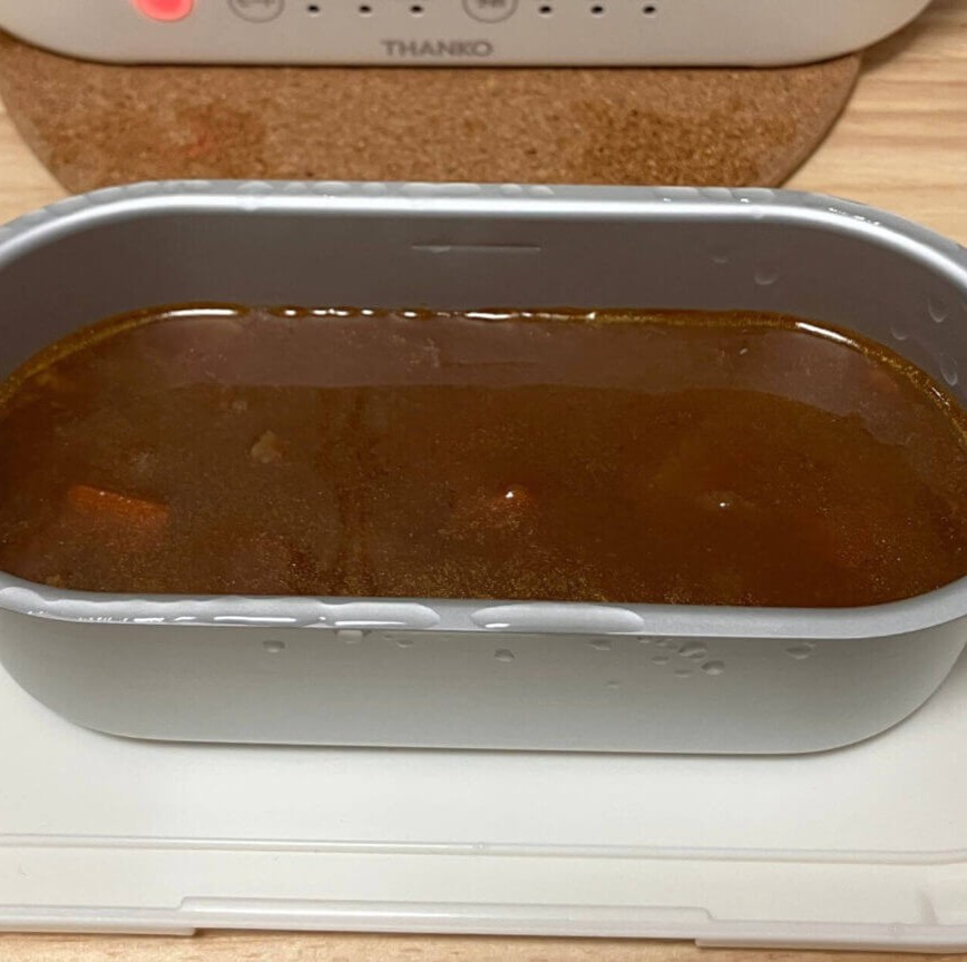 サンコー 真・2段式弁当箱炊飯器の編集部レビュー写真3