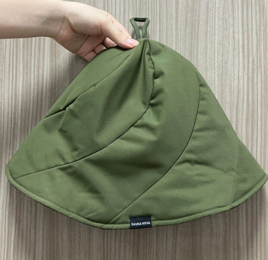 SAUNA NOVA Vaceous Sauna Hat Ver.3の編集部レビュー写真1