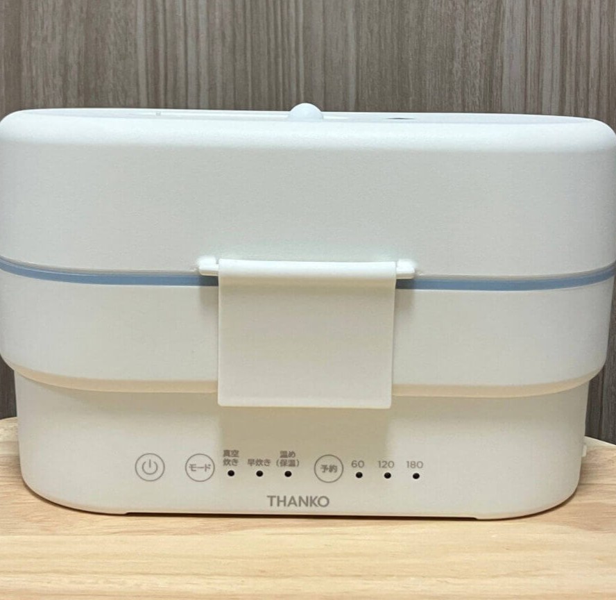 サンコー 真・2段式弁当箱炊飯器の編集部レビュー写真1