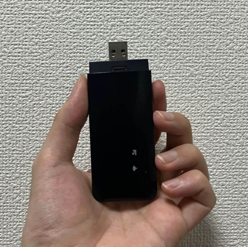 USBスティックWi-Fi ecocoの編集部レビュー写真3