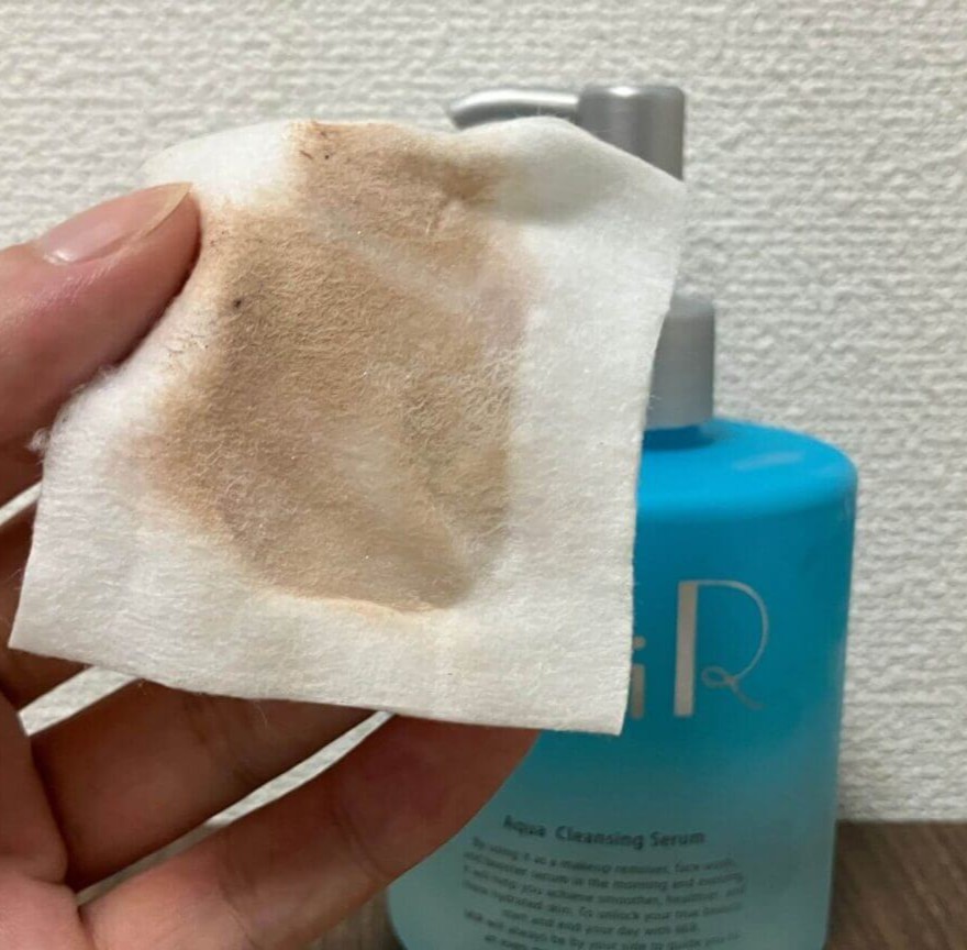 MiR アクアクレンジングセラムの編集部レビュー写真4